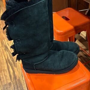 UGG Bailey boot II tall Black Suede Winter Boots